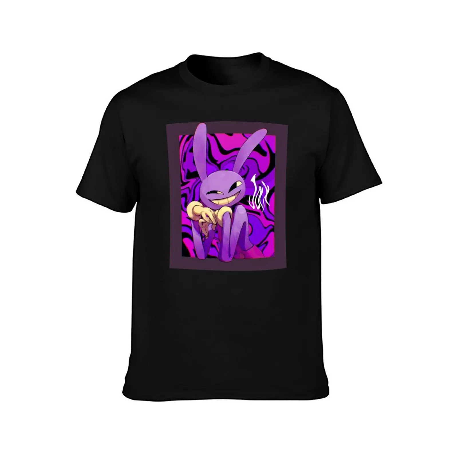 jax the amazing digital circus fanart Animation Series T-Shirt blacks korean fashion vintage t shirts oversizeds t shirts men
