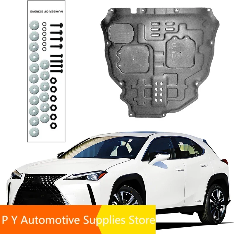 

Black Under Engine Guard Plate Splash Shield Mud Fender Cover Mudguard Protector for Lexus RX350 2013-2014 2013 2014 Car