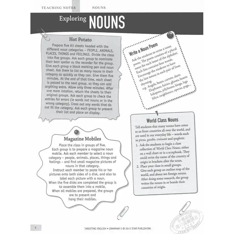 Targeting English Grammar Book 5 Kara Munn Leone Stumbaum Star Publishing 9789814176927 Book