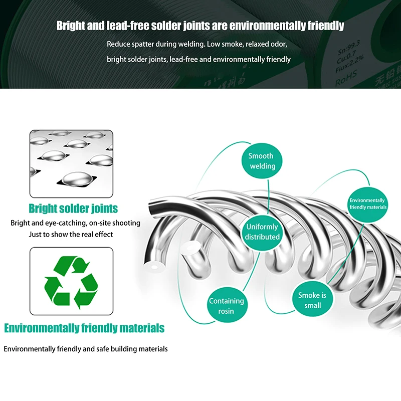 Filo di stagno per saldatura punto di fusione basso ecologico necessario senza piombo/filo di stagno per saldatura Leady