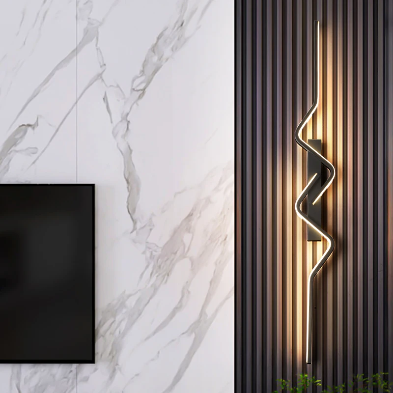 

Nordic Modern Wall Light Long Lights Living Room Decorative lights For Wall Corridor Ceiling Light Home Decor Lighting Fixtures