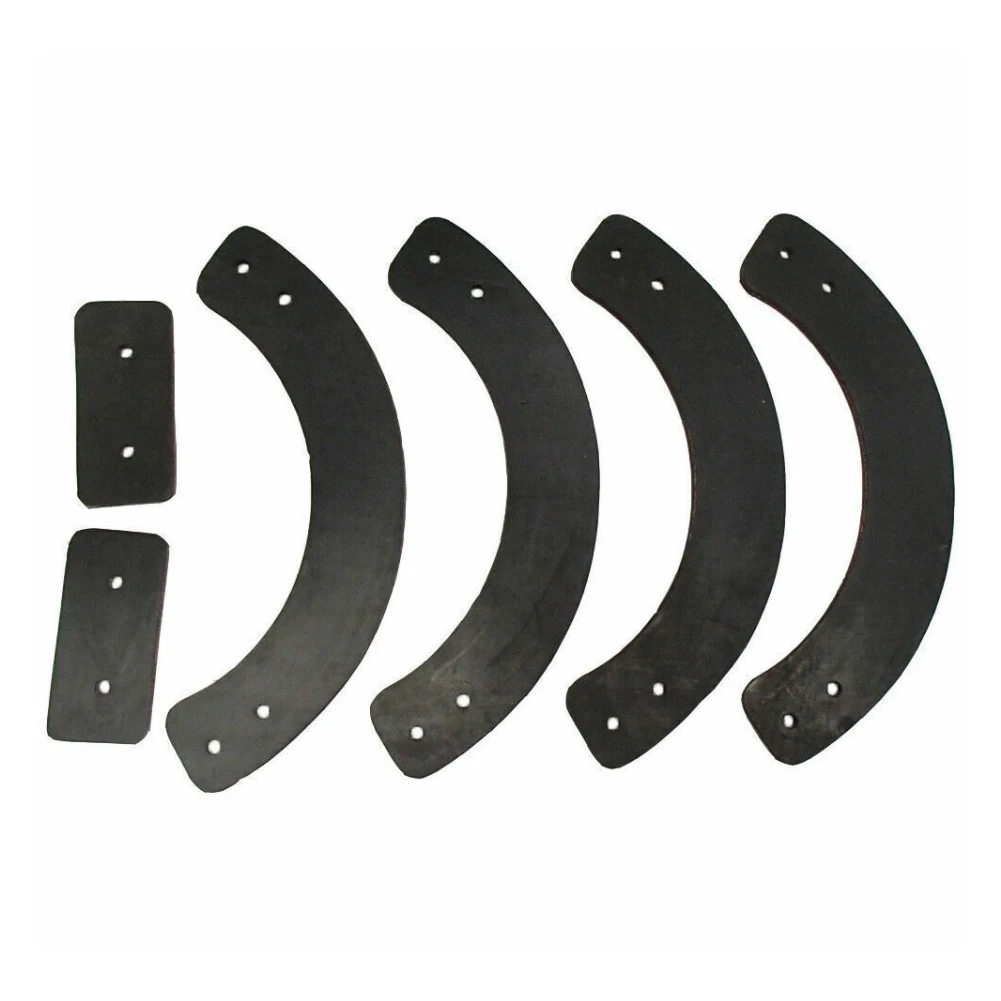 Replacement Rubber Paddle Set for 21 Inch Single Stage Snow Blower Fits Models 2004 and Newer Compatible 75304472 95304472