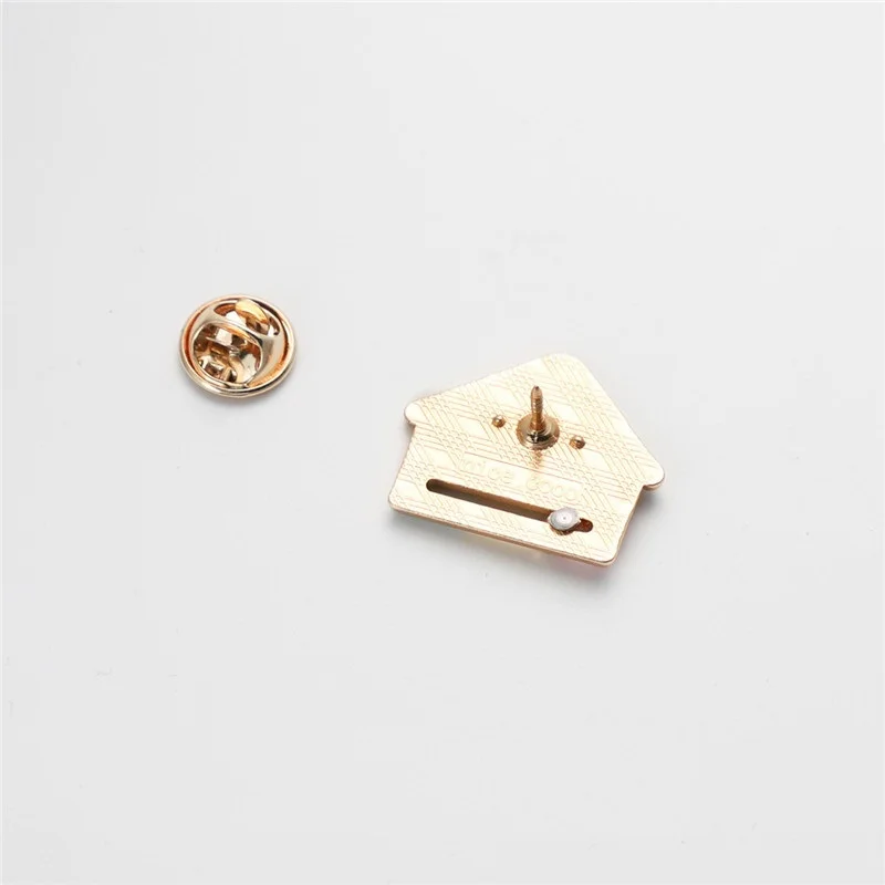 Cute Mood Display Keep Smile Enamel Brooch Cartoon Cat Dog Lapel Badge Pins Jewelry Party Gifts For Women Girls