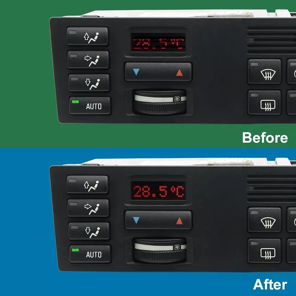 2 Stück/Set Flachkabel für BMW E38 7er-Reihe Klimaanlagen-Display Pixel-Reparatur – Detail 3