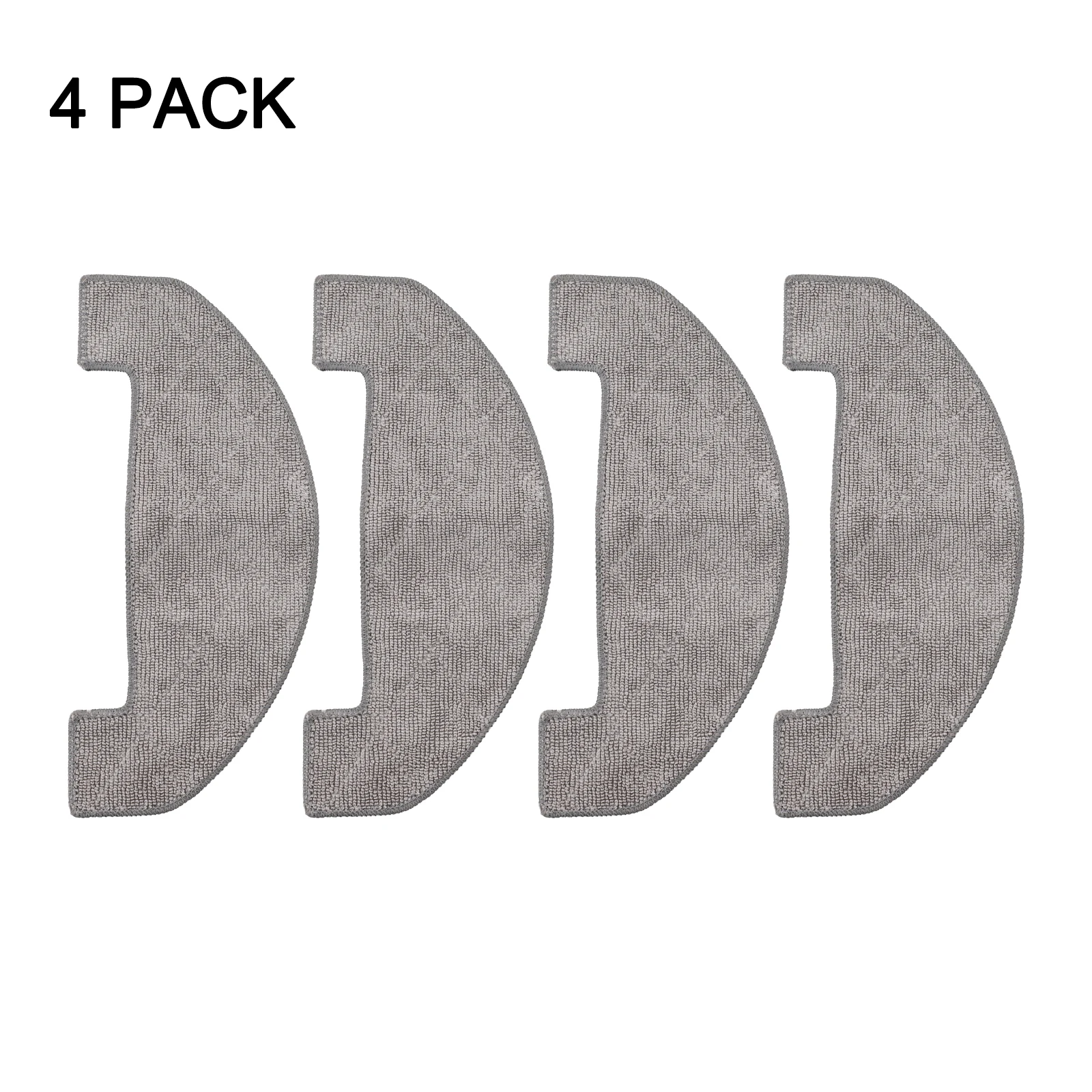 Pack of 4 or 10 Mop Cloths Compatible with For MONSGA MR1 Robot Vacuum Microfiber Replacement Parts for Maintaining Clean Floors