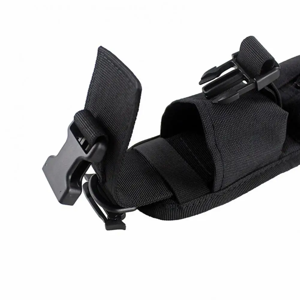 Shoulder Strap Storage Pouch Backpack Strap Pouch with Zipper Quick Release Shoulder Strap Bag Attachment Gear for Easy