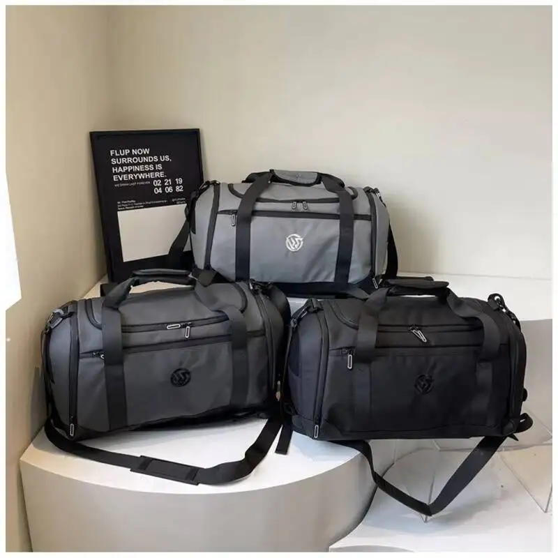 

Gym Duffle Bag Backpack Waterproof Sports Duffel Bags Travel Weekender Bag for Men Women Overnight Bag with Shoes Compartment