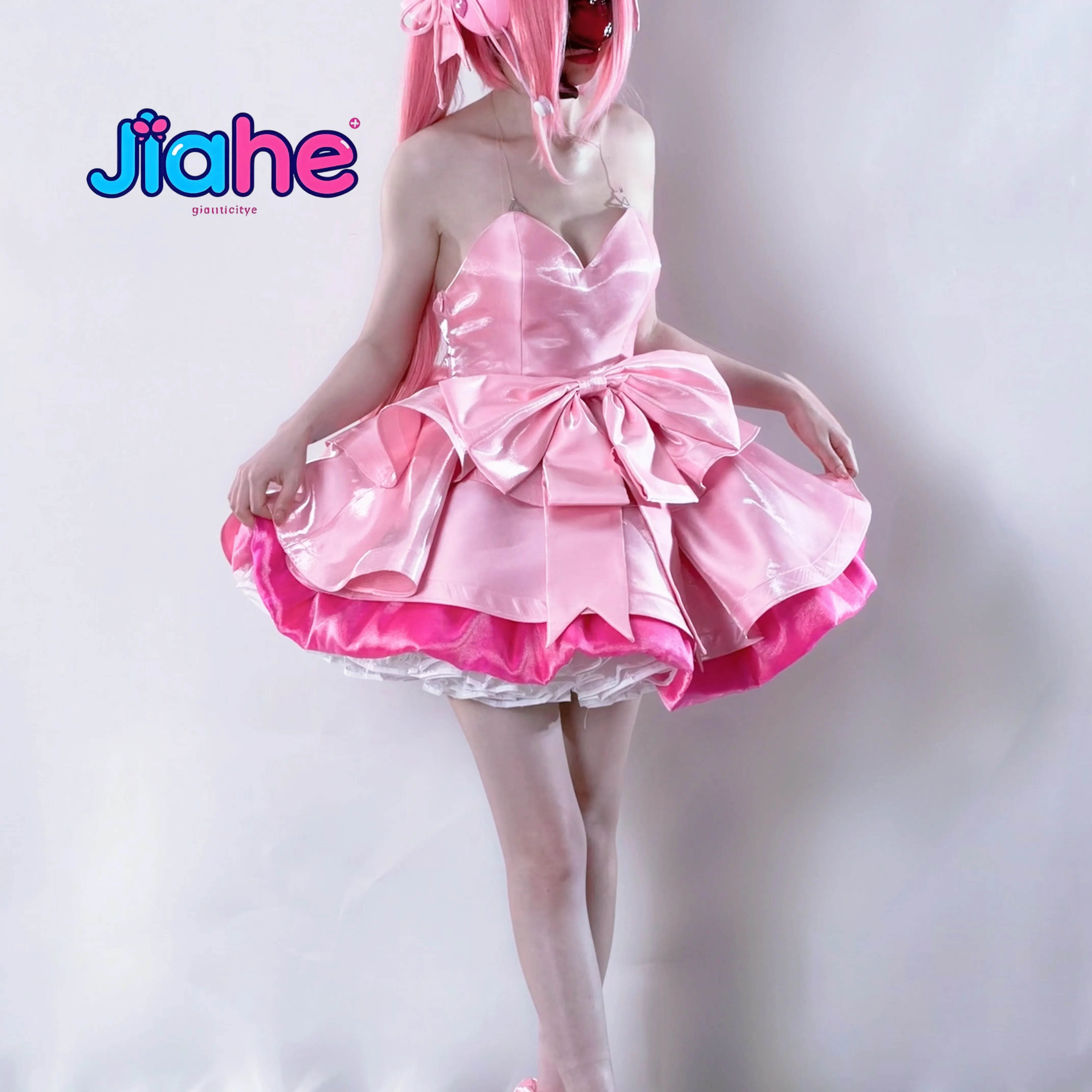 Kostum Panggung Zombie Cosplay - Anime Cosplay Pink ulasan dan harga