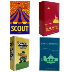 Il nuovo gioco di carte Scout Circus Scout Board Hot Dog Game va a New York Deep Sea Deck per il gioco di feste