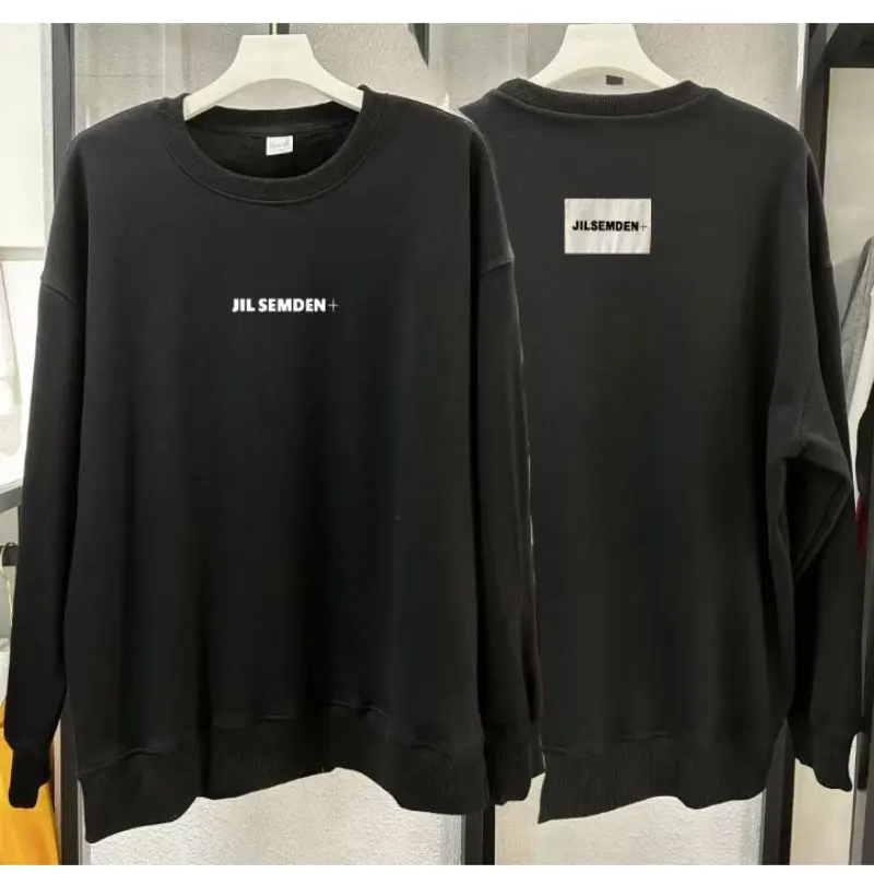 

JIL SEMDEN men's spring and autumn printed cotton couple sportswear casual street women's outdoor jogging sportswear