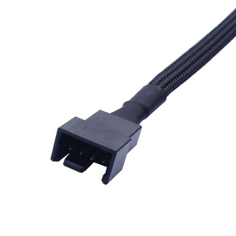 New PC 5V 30cm 3-Pin / 4-Pin Computer PC Fan Power Cable Connector Adapter Connect 3pin Or 4pin Fan To USB Adapter Cables 22AWG