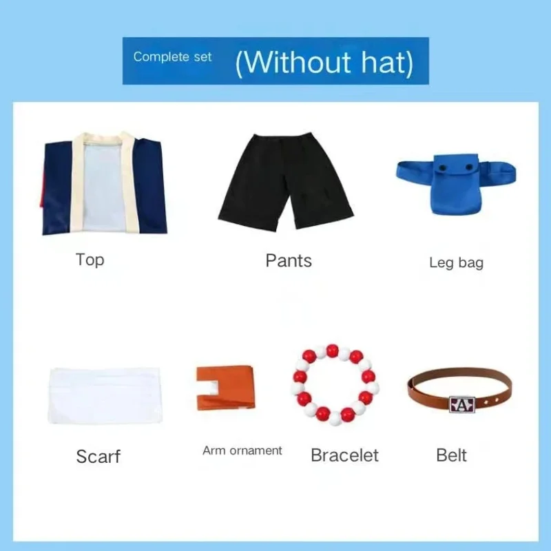 Pirate King cos Costume Fire Fist Ace cosplay Kimono Suit Hat anime Role Play Costume