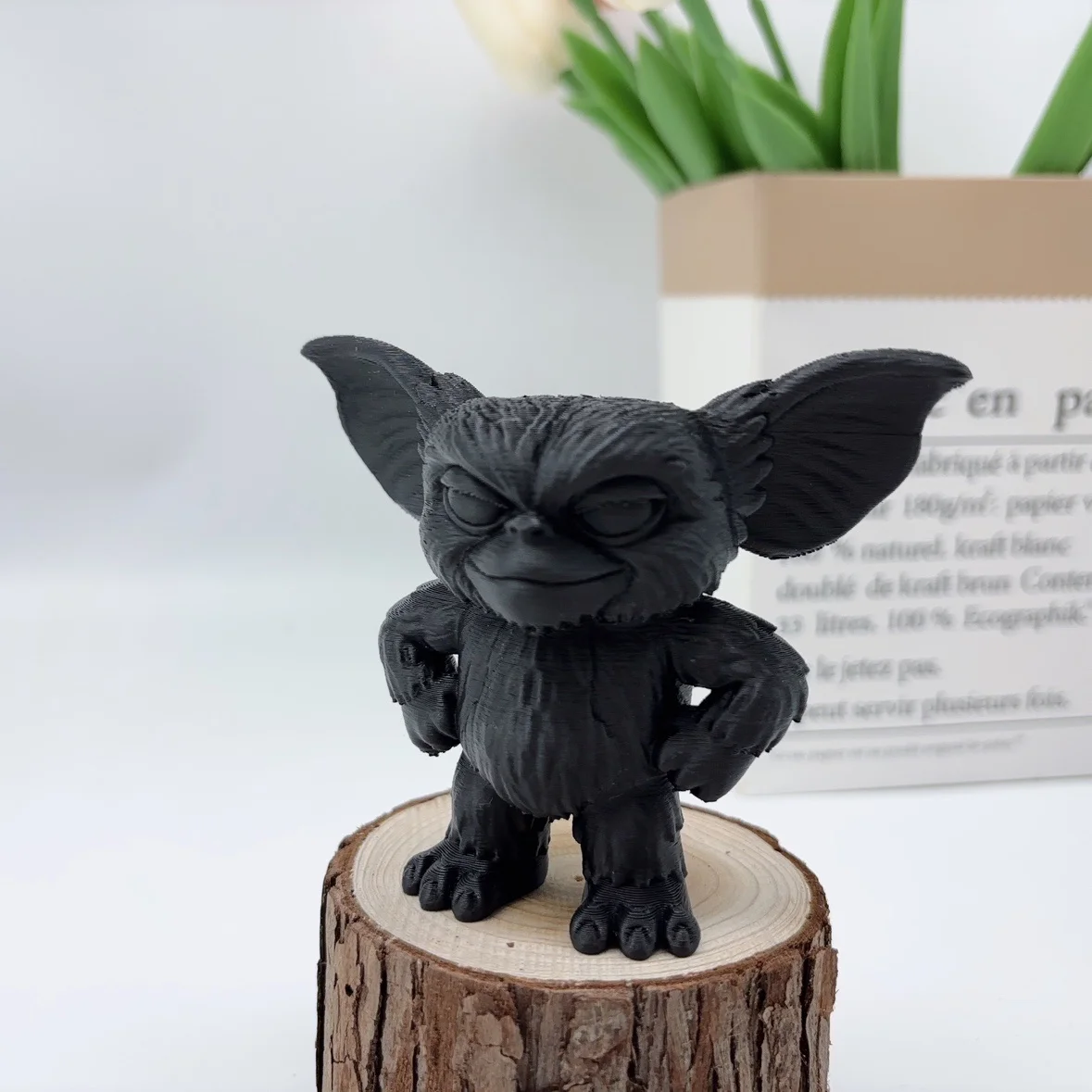 حلي تمثال Gremlins HD، لفيلم Pok É Mon، وزخارف سطح الطاولة البلاستيكية على طراز الرسوم المتحركة مع آذان كبيرة للوحوش