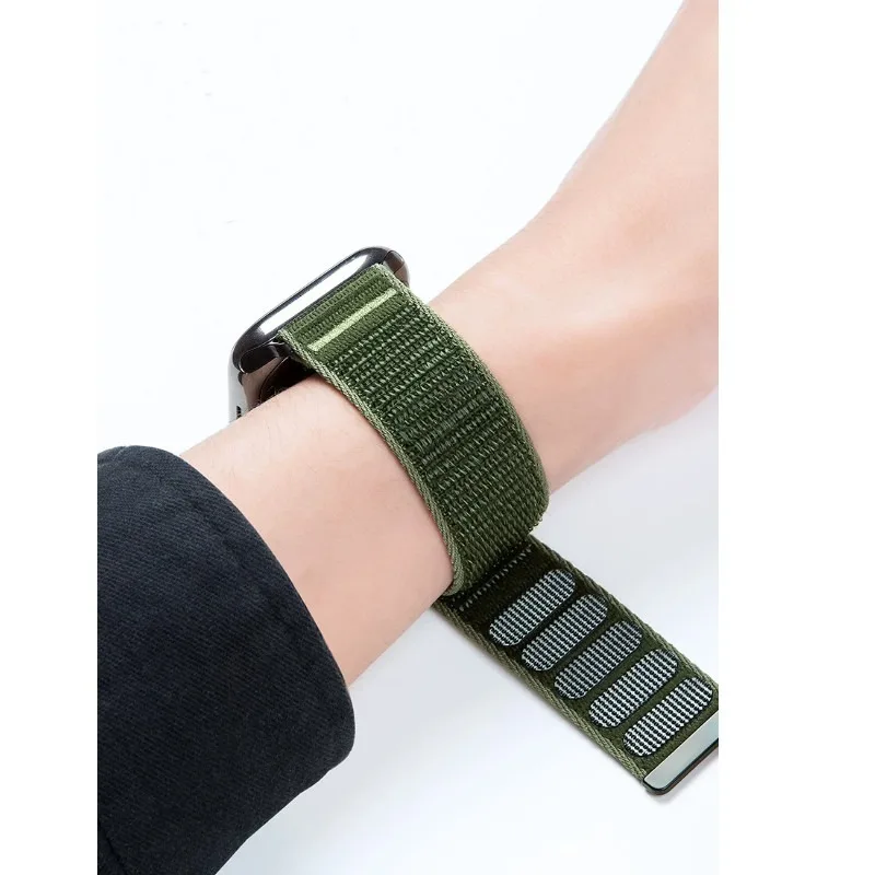 For Huawei Watch Fit 2 3 4 5/Fit New/ SE/ Special Edition / Fit2 /Fit3 Fit4 Fit5 Pro candy color Nylon Braided Sport Loop Band S