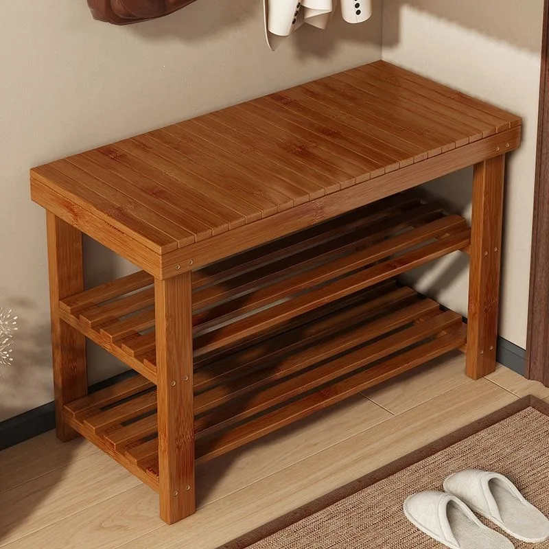 YFY integrated shoe changing stool can be sat in corridor door of the home, multi-layer shoe  enters the home