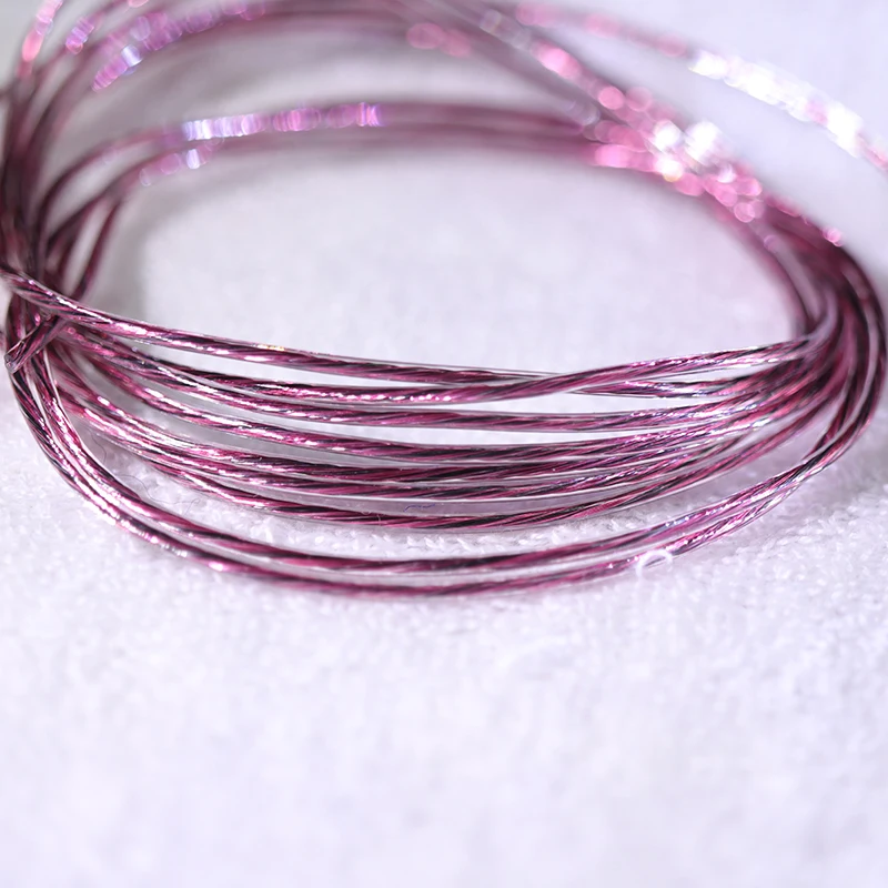 زجاج القهوة الأسود PE occ ، سبيكة فضية نحاسية 2% Ag (40 قلب 22awg OD:1.2 مللي متر) 6 أمتار