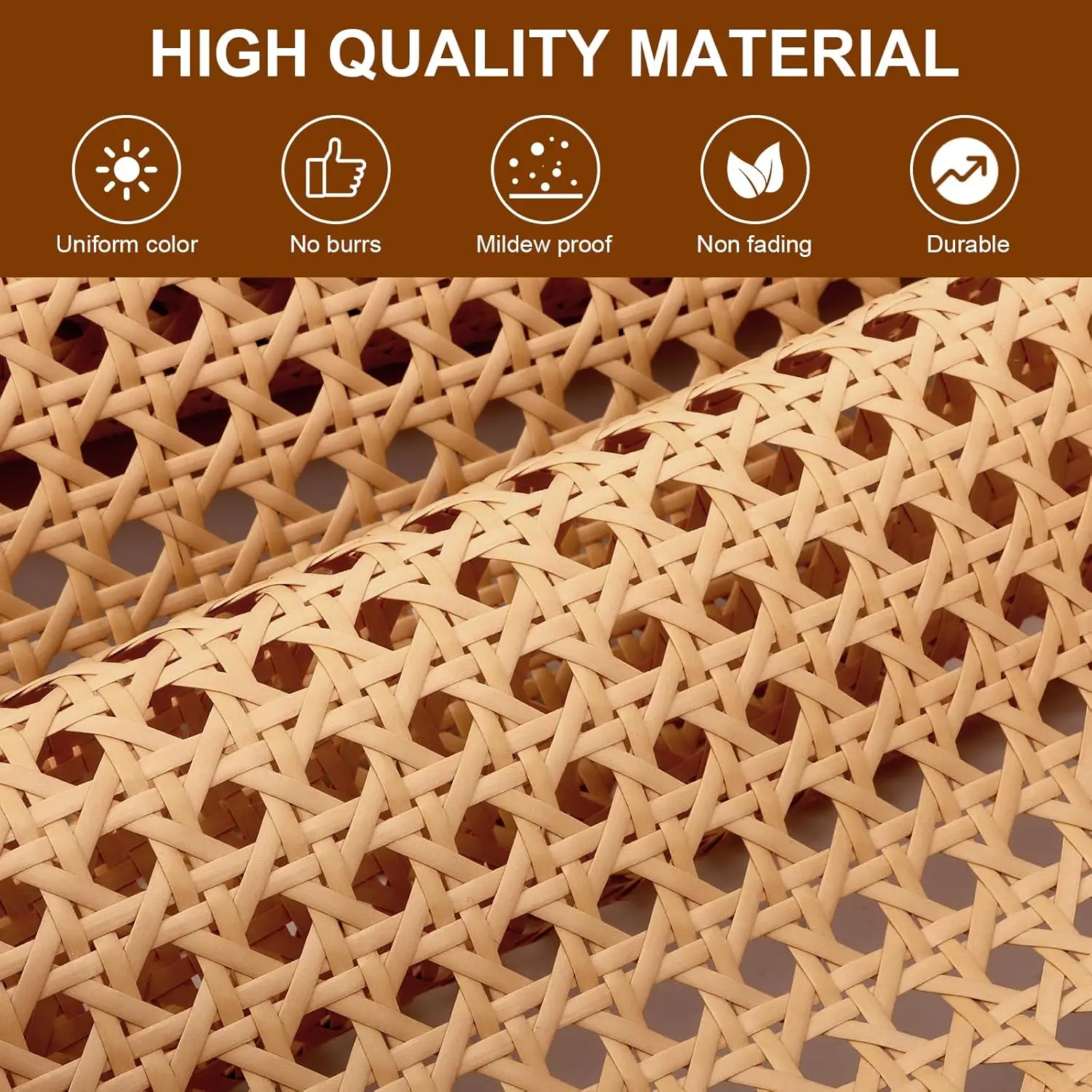 Plastic Rattan Roll, 40/45/50/55cm Width Weaving Materials, Outdoor Furniture Repair Tool, Chair table cabinet door Making Tool