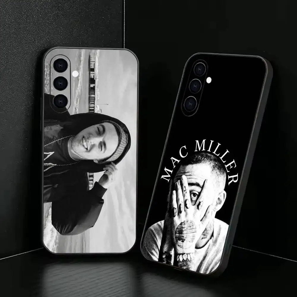 M-Mac Miller Rapper Honor Phone Case For Samsung Galaxy A73,A72,A71,A70,A53,A52,A51,Others Soft Black Cover