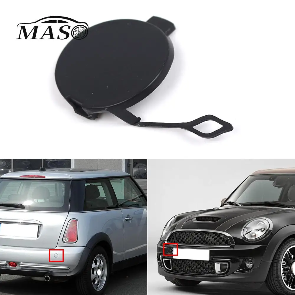 

1pc Front Bumper Tow Hook Cap Towing Eye Cover for MINI COOPER R55 R56 R57 2010 2012 2013 51117268745