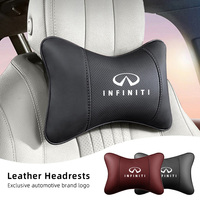 Car Leather Seat Headrest Neck Pillow Head Cushioning Accessories For Infiniti QX55 QX50 QX60 QX80 Q50 Q70L Q60 Q30 Q70 QX70 QX3