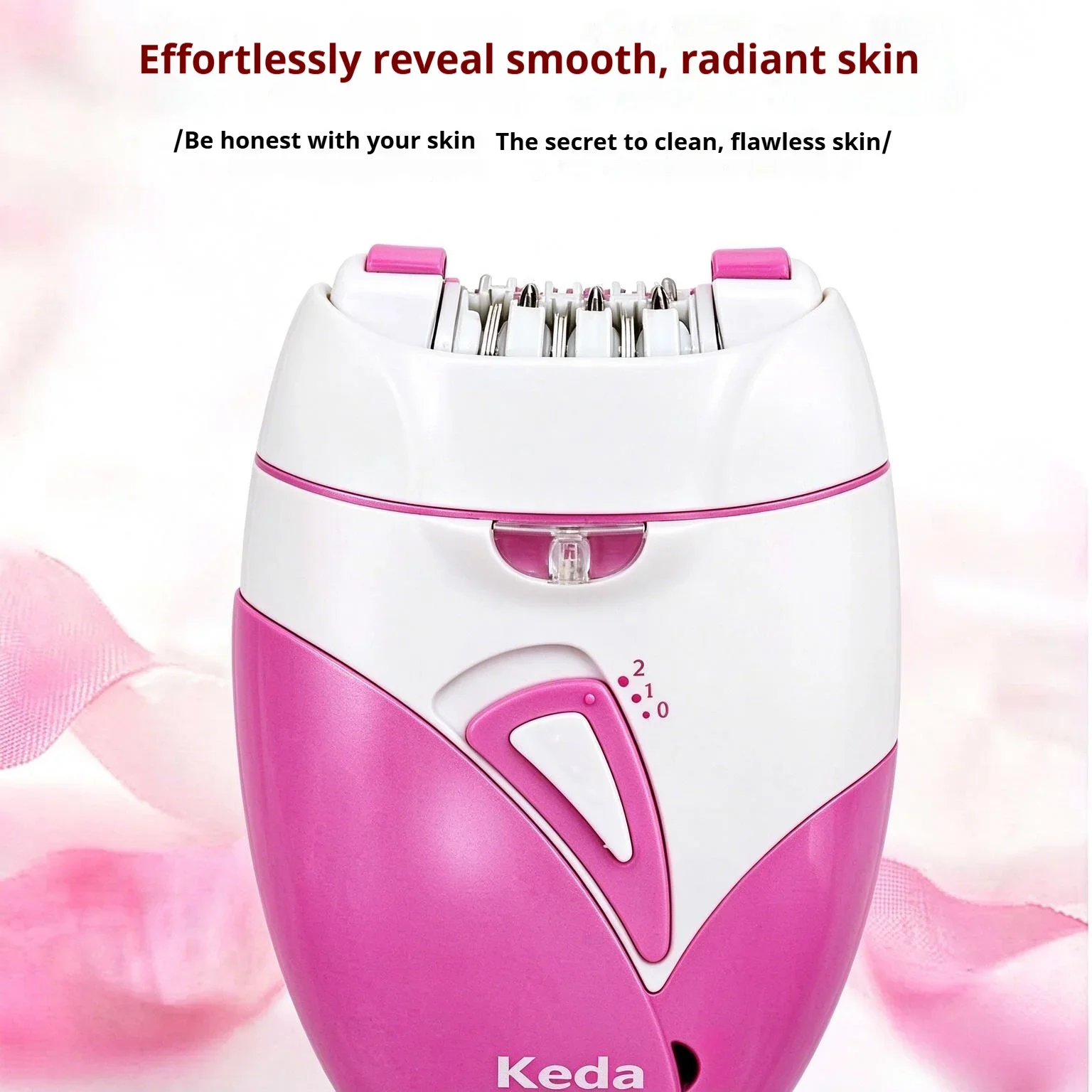 USB Rechargeable Electric Epilator for Women, Body Hair Remover for Face, Armpits, Legs and Bikini Area