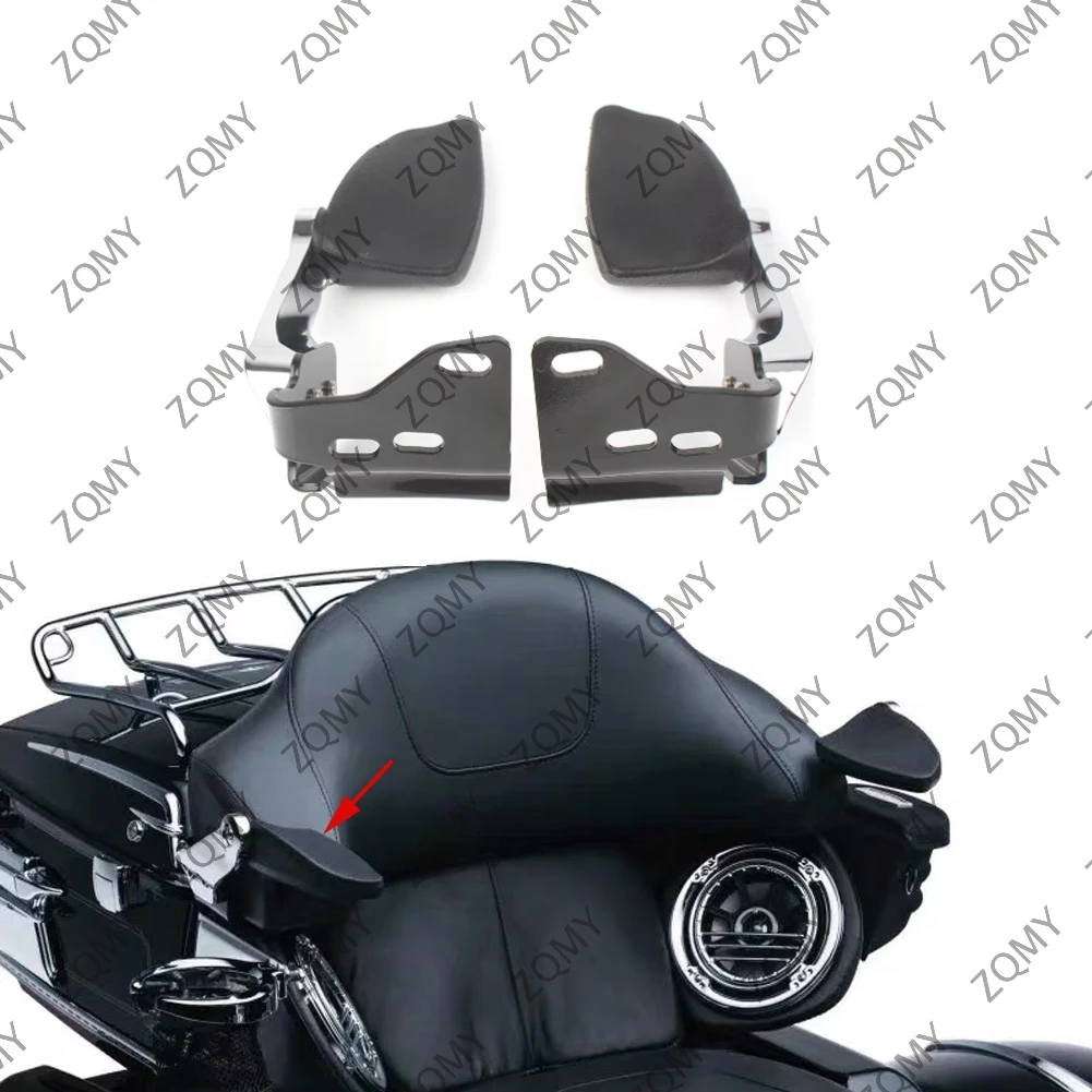 Motorbike Rear Passenger Armrests For Harley Touring Electra Glide Road King 1997-2005 2006 2007 2008 2009 2010 2011 2012 2013