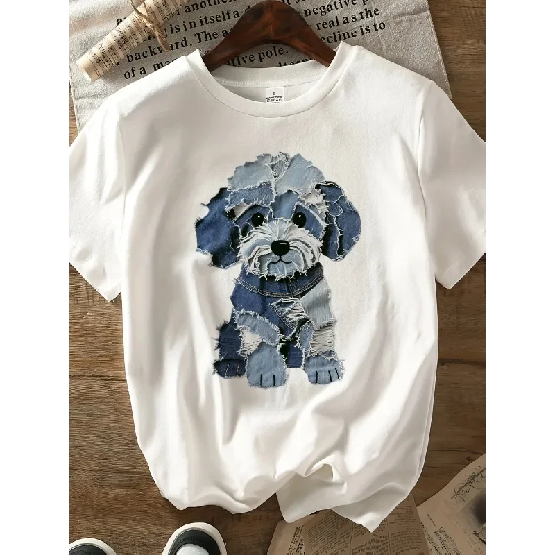 تي شيرت نسائي مقاس كبير برسومات جرافيك بأكمام قصيرة، فضفاض وكاجوال، ناعم ومريح للتنفس، رياضات خارجية #2