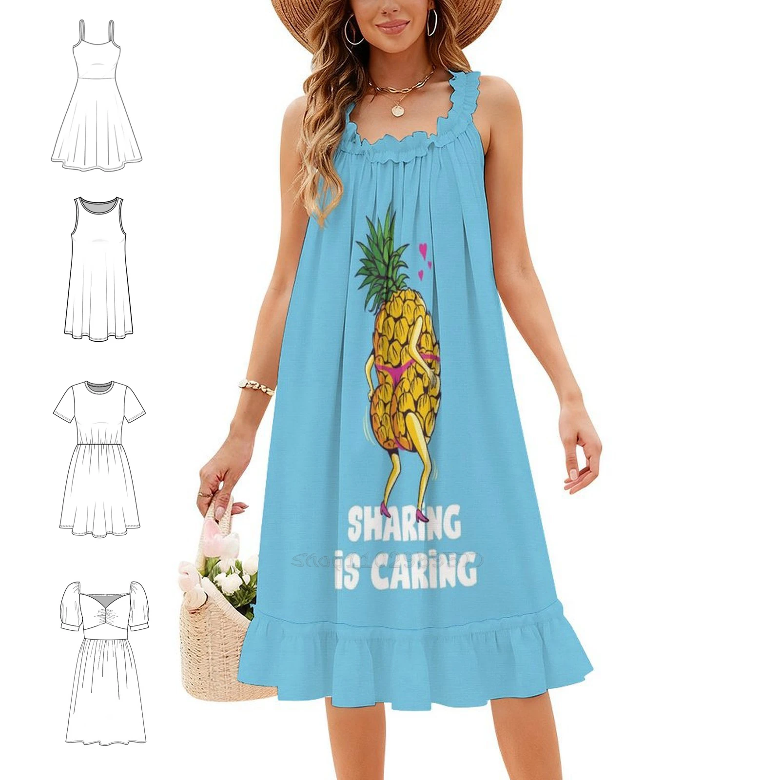 Funny Swinger Party Art Boho Chic Dress Elegant Fashion Beach Wedding Party Gown Swinger Swing Party Swingers Club Women's
