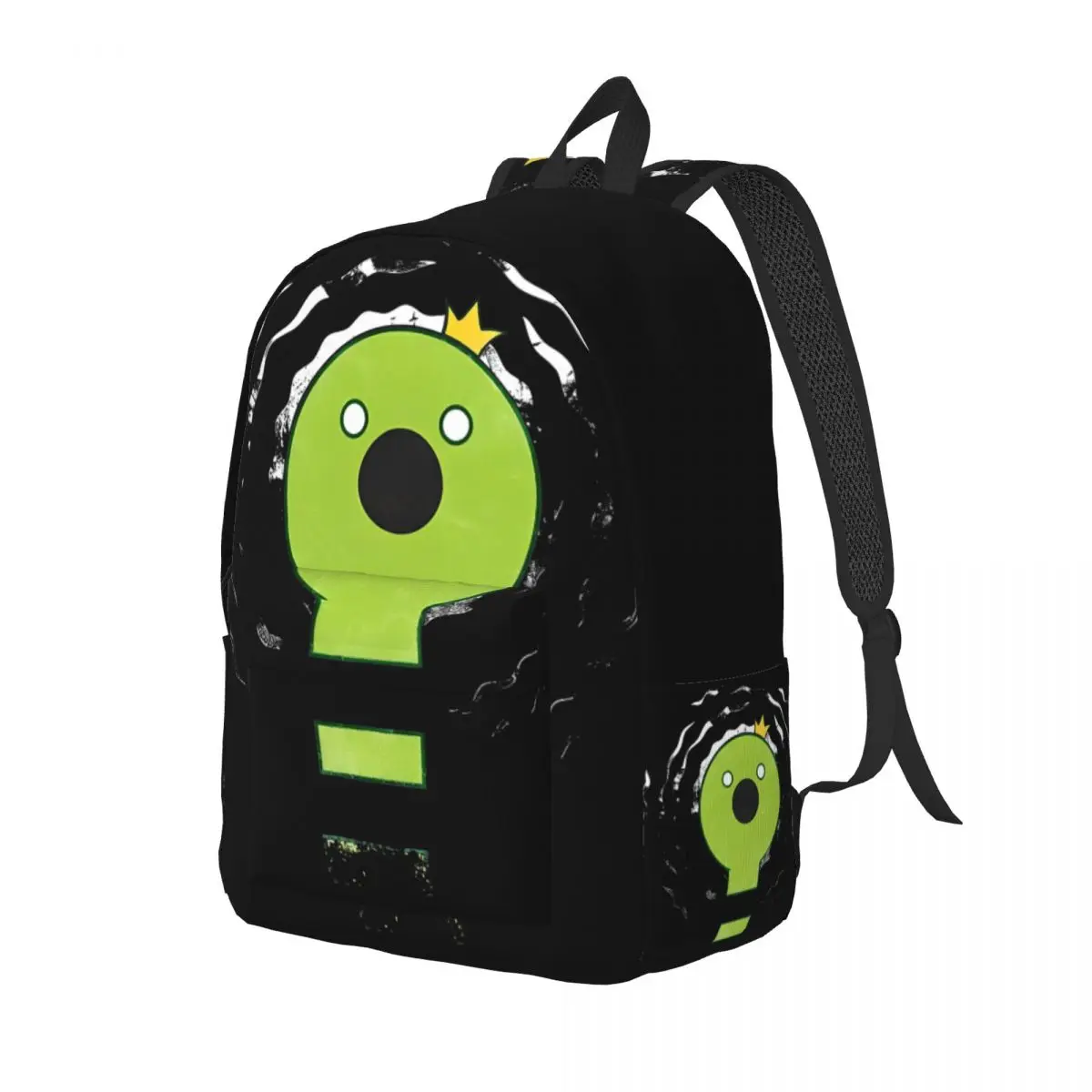 King Worm Backpack Elementary High College School Student Adventures Bookbag Men Women Daypack Hiking