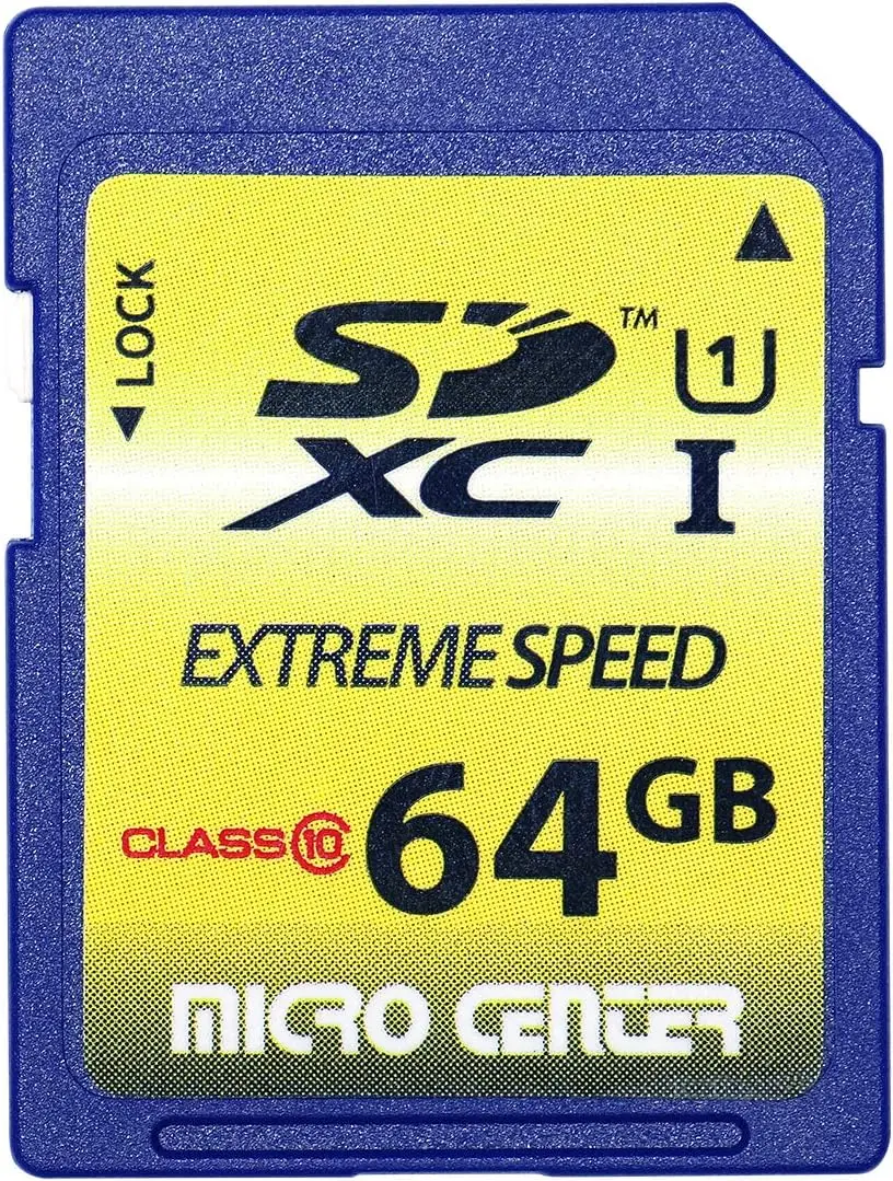 64GB Class 10 Sdxc …