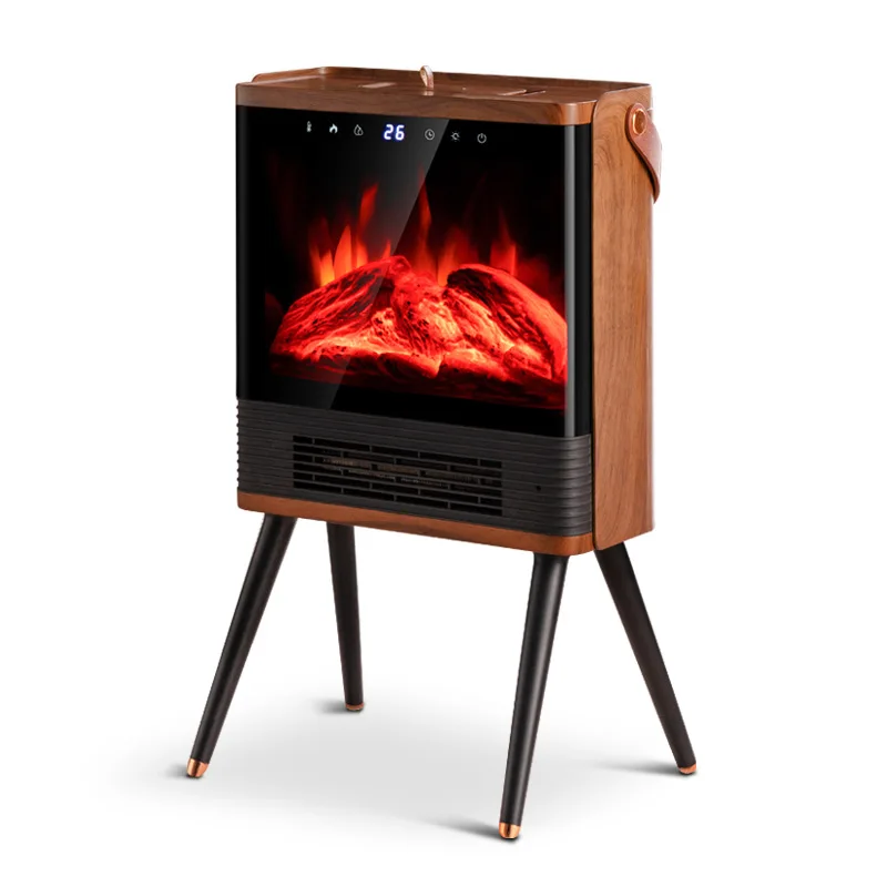 Fireplace heater, air heater, large-area heating simulation flame electric heater, indoor heating stove