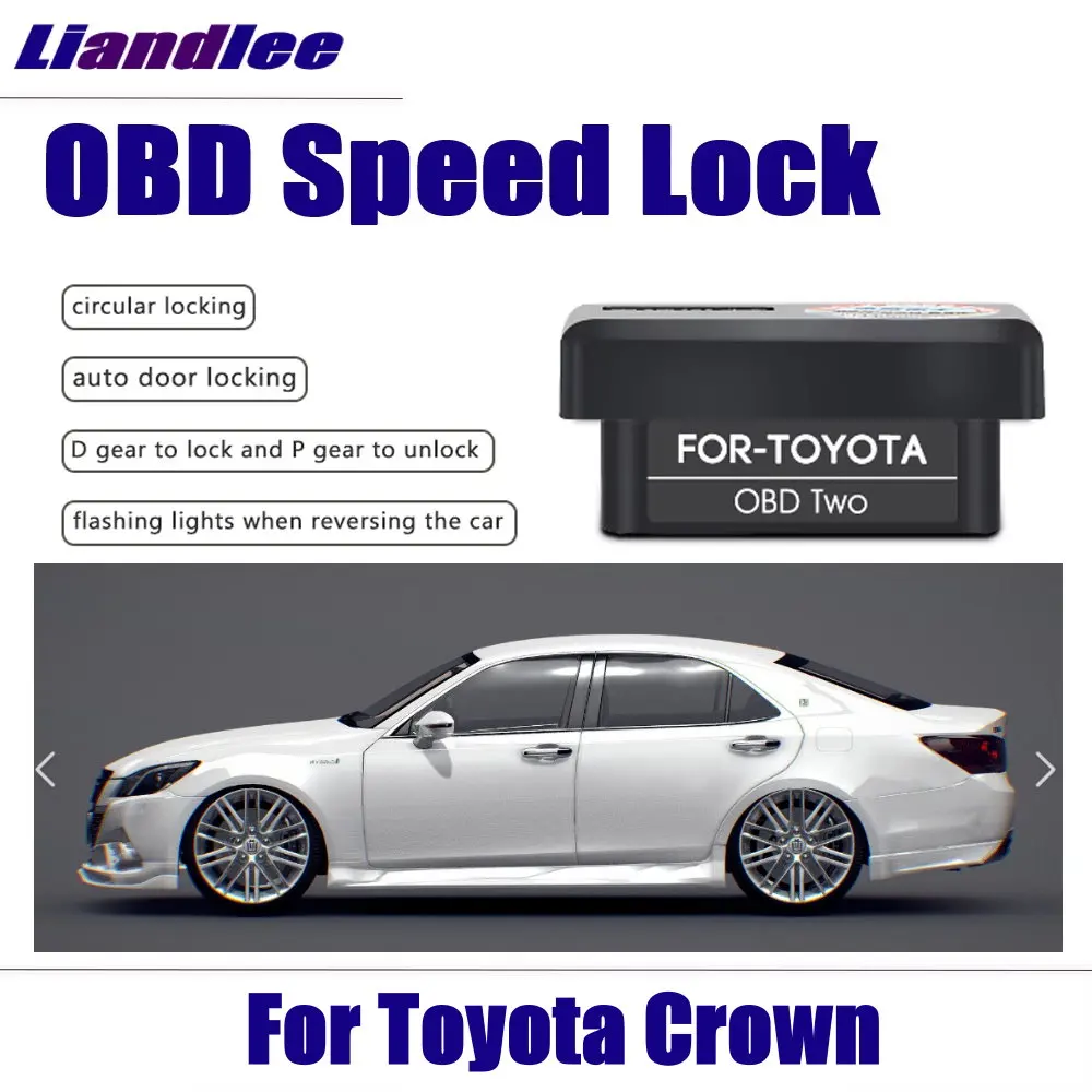 

Для Toyota Crown S210 2010-2017: Модуль OBD-декодера для автоматического закрытия окон и дверей с функцией Speed Lock, аксессуары