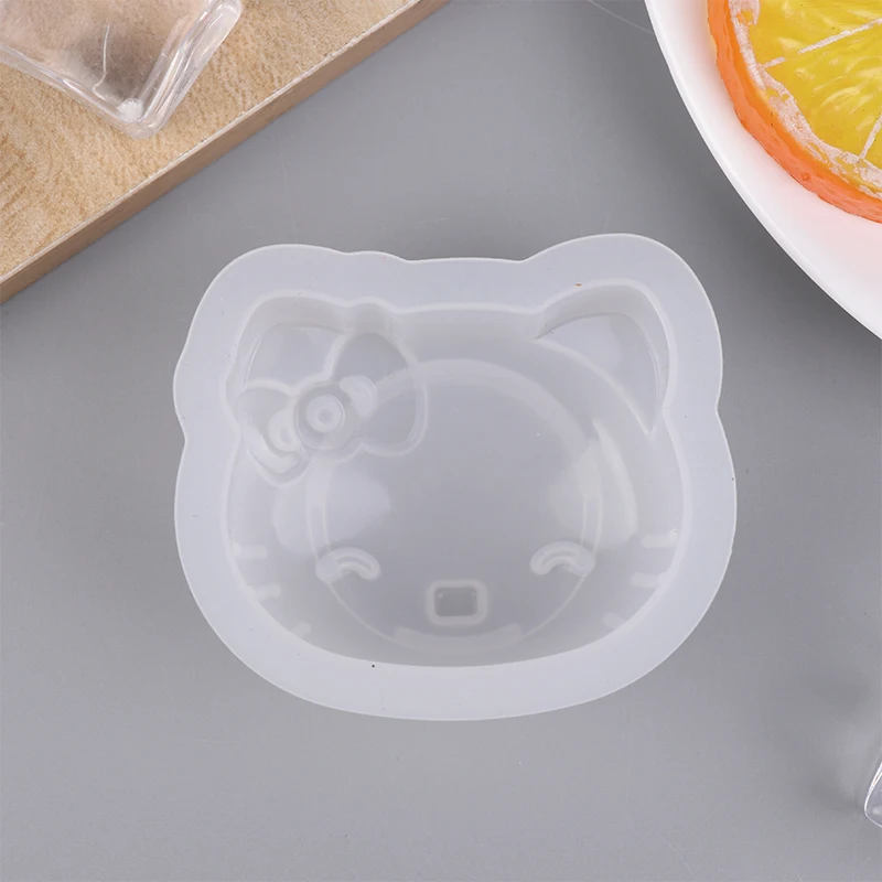 Cartoon Sanrio Hello Kitty Silicone Mold Rice Chocolates Cake Dessert Mold Pinch Music Reduce Pressure Toy Mold