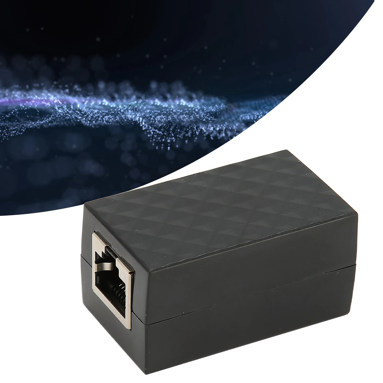 Ethernet  Protector RJ45 Female POE Gigabit LAN Network CAT5 CAT6 Plug and Play Thunder Arrester Ethernet Thunder Arrester