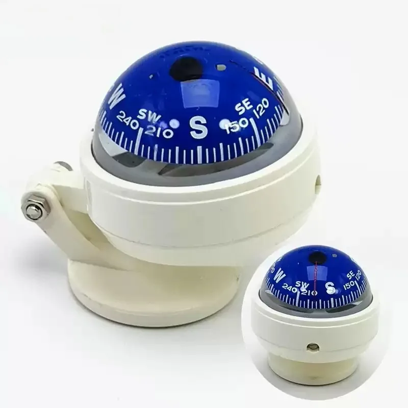 Everbright Store High Precision Marine Car Adjustable Deflection Angle Car Guide Ball Gift Compass