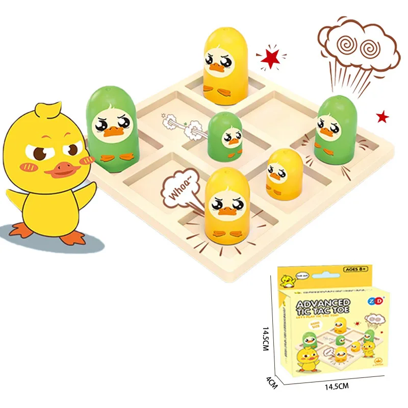 Mini jeu de société avancé tic tac toe, puzzle de fête, jeux interactifs pour la famille, bataille, compétition, jeux de bureau, cadeau d'anniversaire