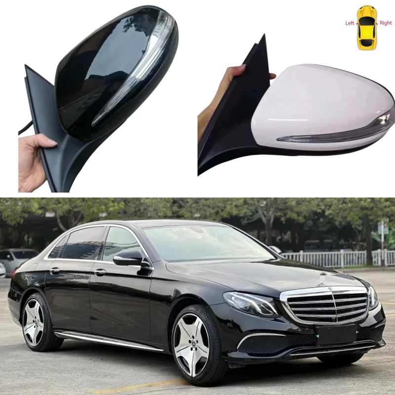 

For Mercedes Benz W213 E Class E260 E300 E350 2016 2017- 2021 Car Side Power Rear View Mirror Assembly Blind Spot and camera