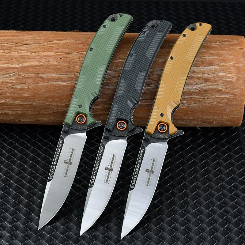 

Extreme D2 Blade Pocket Folding Knife G10 Handle Outdoor Tactical Hunting Camping Knife EDC Self Defense Multi-Purpose Tool