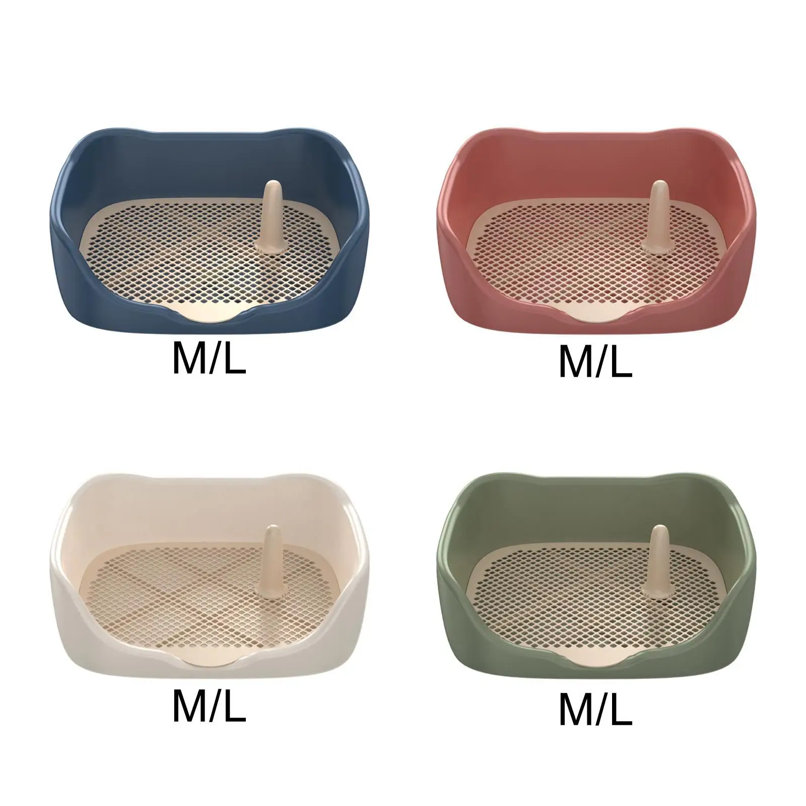 Bandeja sanitaria para perros pequeños - Plástico fácil de limpiar - imagen 4