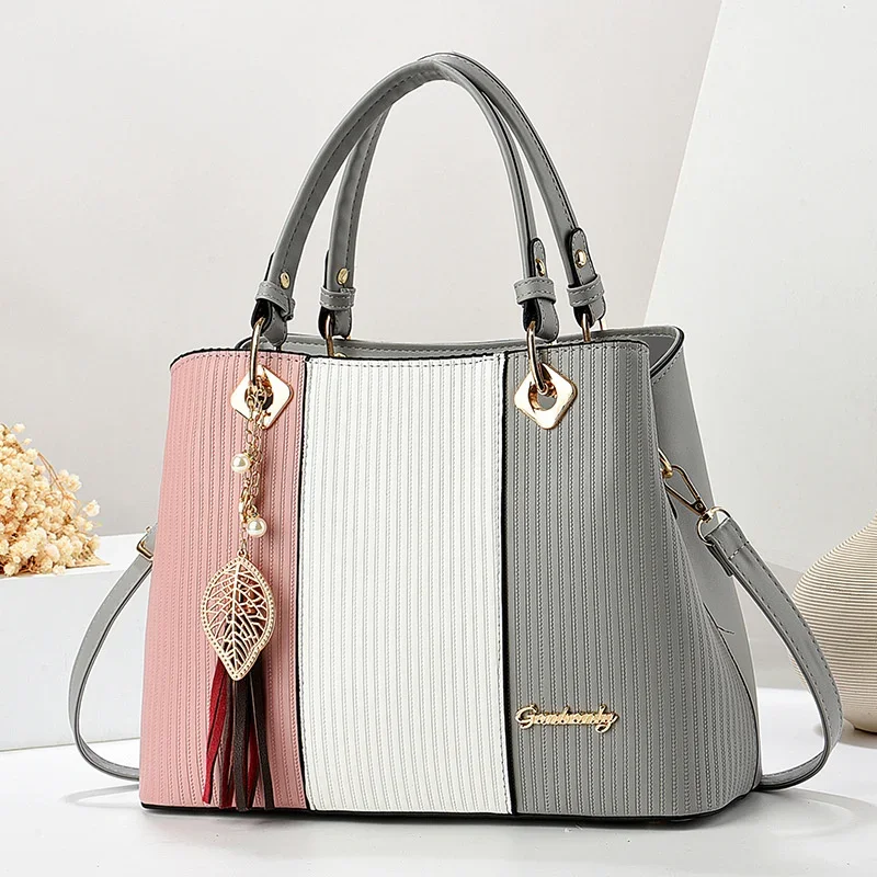 

TRAVEASY Brand Handbags for Women Shoulder Bags Casual PU Leather Messenger Bag Women Bags All-Match Large Capacity Hand Bag