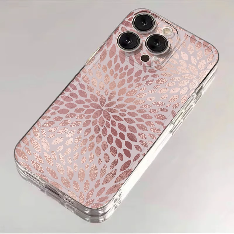 Custodia morbida per telefono con design floreale in metallo per Honor Y9 Prime 2019 X8b X7b X9b 90 Lite X9a