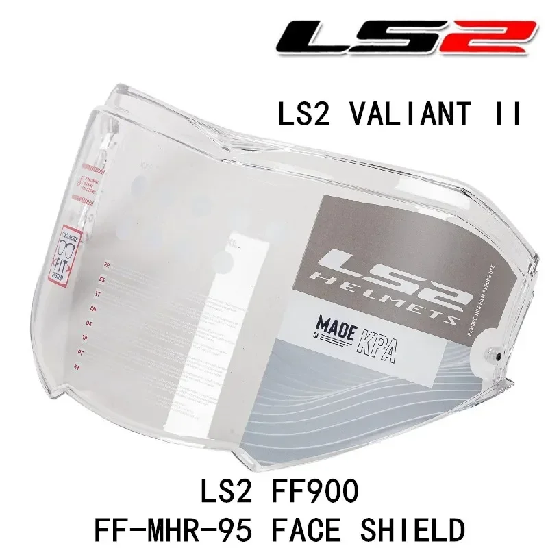 Protector de FF-MHR-95 para casco LS2 VALIANT II, protector facial de repuesto, Original, FF900