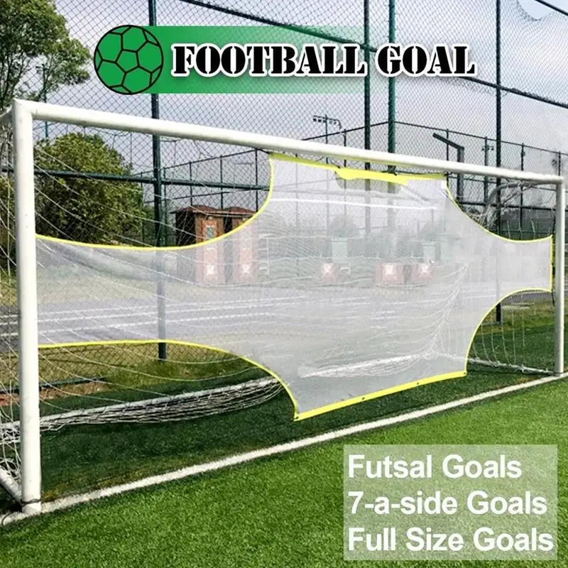 

Soccer Goal Target Net Professional Soccer Practice Net Portable Carry Bag Weatherproof Soccer Training Equipment for Kids