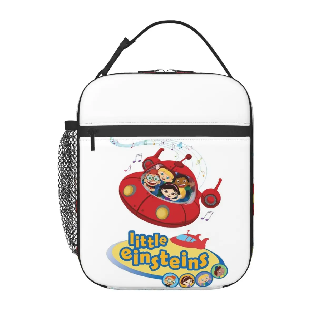 Roupas engraçadas dos Little Einsteins, bolsa térmica para almoço, para mulheres e crianças, caixas de comida, bolsa térmica para almoço