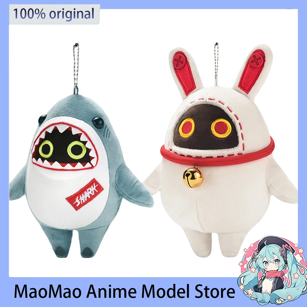 In Stock Original miHoYo Zenless Zone Zero Shark Bangboo Game Peripherals Plush Doll Gift Key Ring Pendant Cartoon Birthday Gift