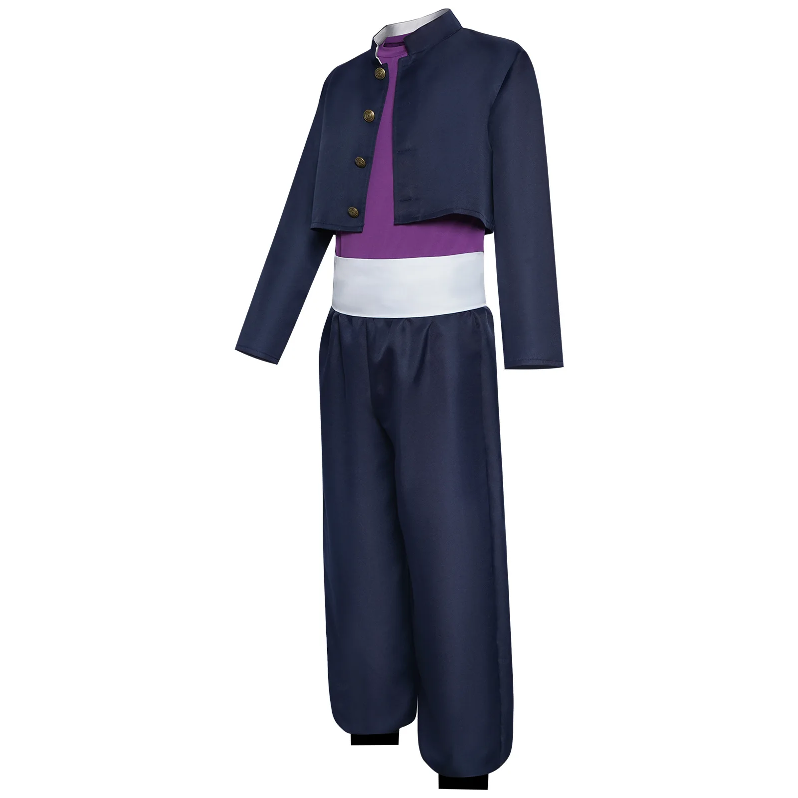 Jujutsu Kaisen Todo Aoi Cosplay Kostuum Uniform Pak Zwarte Jas Top Broek Volledige Set Halloween Carnaval Party Play Voor Volwassen Mannen