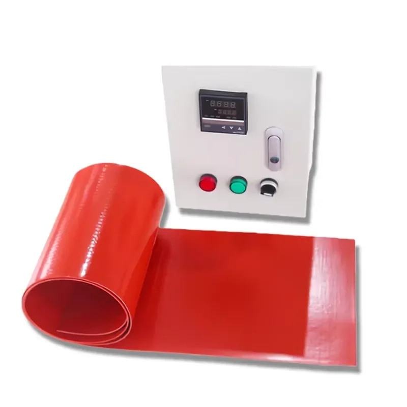 Flexible Stainless Steel Industrial Electric Heating Blanket & Plate Arc-shaped 1000W Low-Temperature Temperature Control