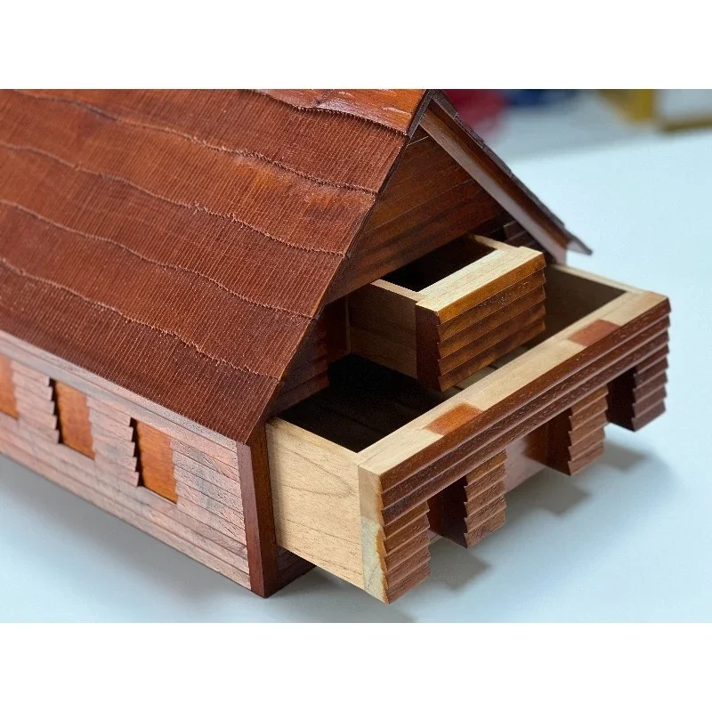 Fully handmade humidor, can hold extra long size