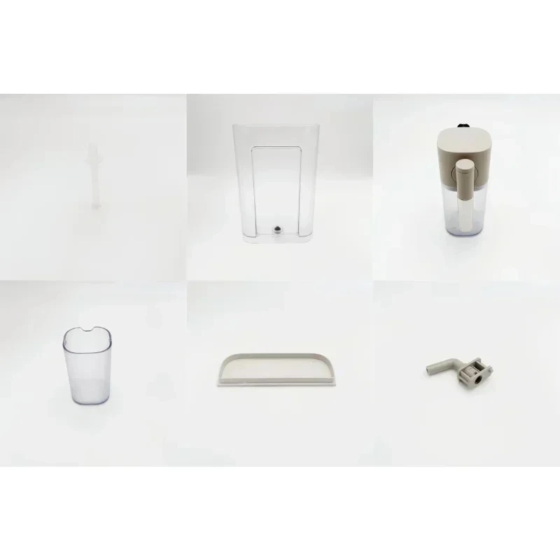 Adecuado para accesorios de cafetera de cápsulas Nestlé Nespresso F111 En500, tanque de agua, tubo de leche, posavasos para leche, dispositivo descalcificador
