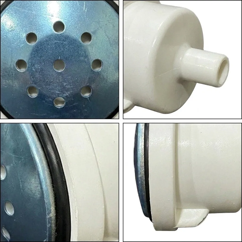 Bath Air Jet Nozzle Detachable 9 Hole Design for Bathtub Spa Pool Bubble Maker Plastic Body Rubber Ring Stainless Steel